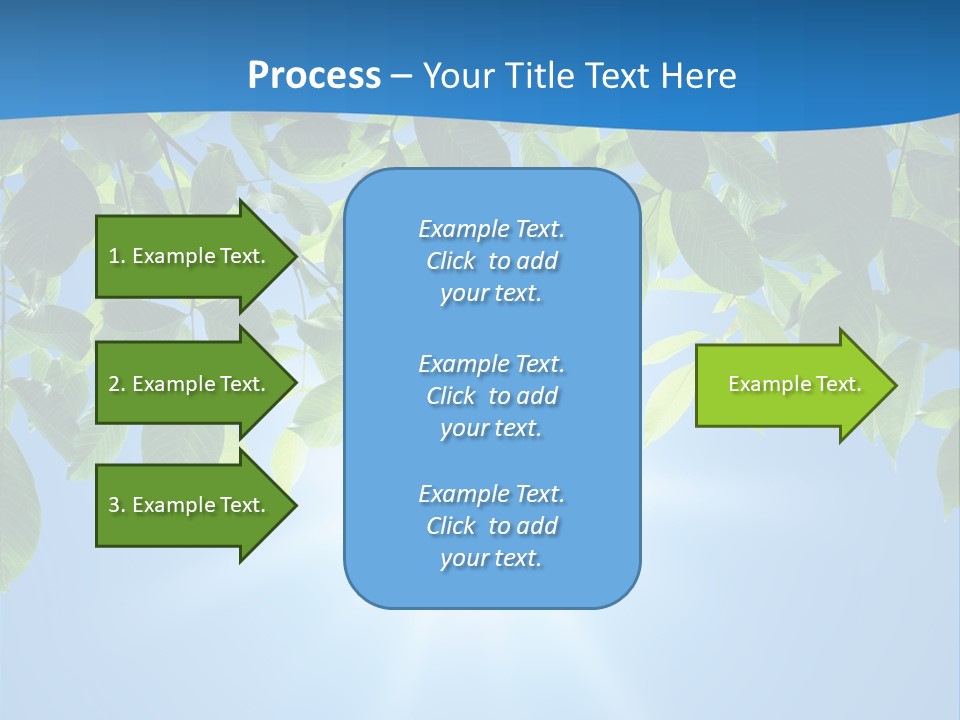 Sunny Nature Forest PowerPoint Template