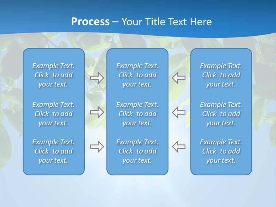 Sunny Nature Forest PowerPoint Template