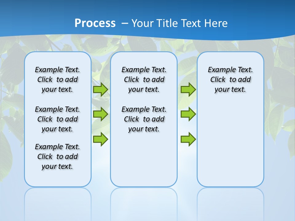 Sunny Nature Forest PowerPoint Template