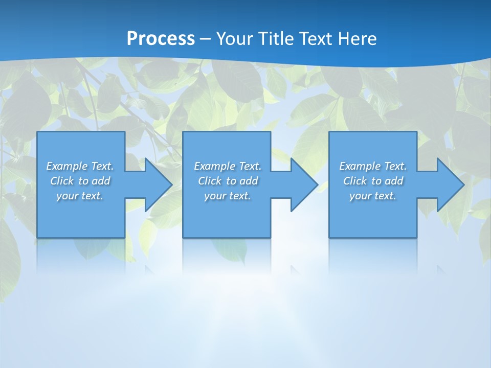 Sunny Nature Forest PowerPoint Template