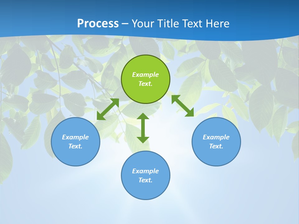 Sunny Nature Forest PowerPoint Template