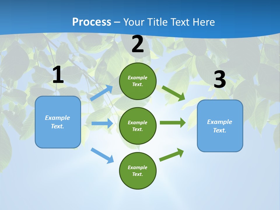 Sunny Nature Forest PowerPoint Template
