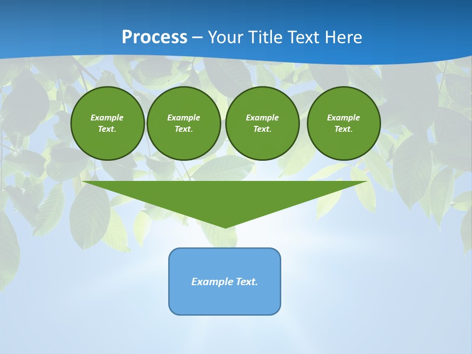 Sunny Nature Forest PowerPoint Template