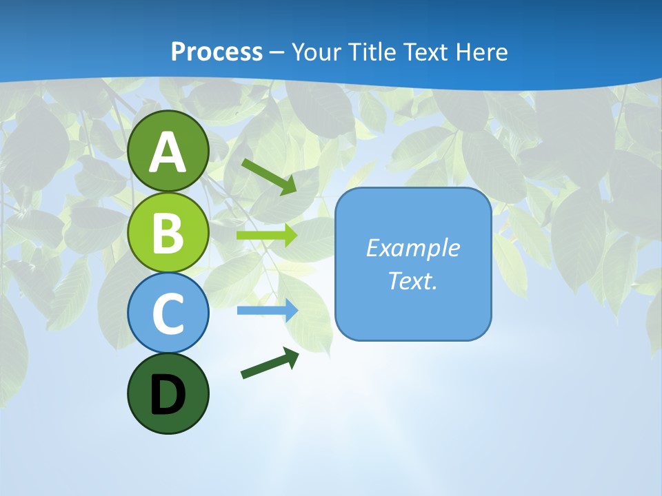 Sunny Nature Forest PowerPoint Template