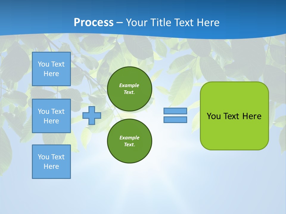 Sunny Nature Forest PowerPoint Template