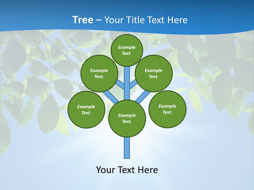 Sunny Nature Forest PowerPoint Template