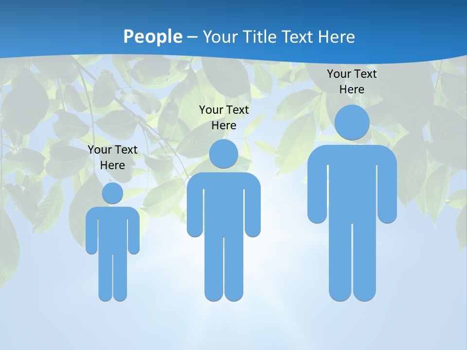 Sunny Nature Forest PowerPoint Template