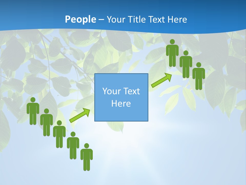 Sunny Nature Forest PowerPoint Template