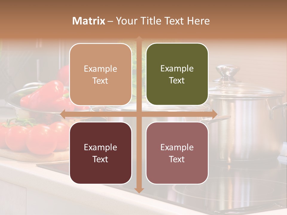 Healthy Plant Cooker PowerPoint Template
