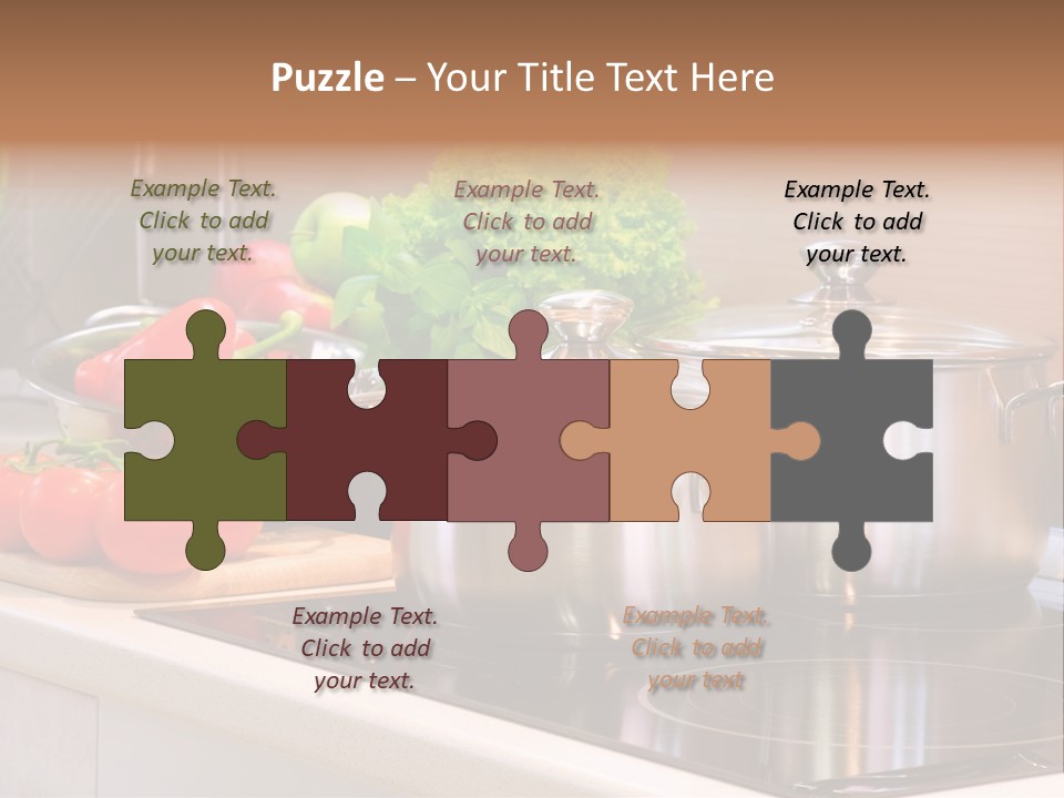 Healthy Plant Cooker PowerPoint Template