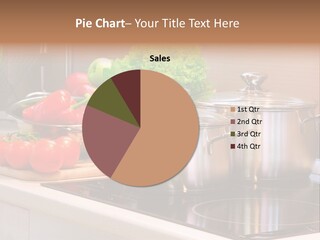 Healthy Plant Cooker PowerPoint Template