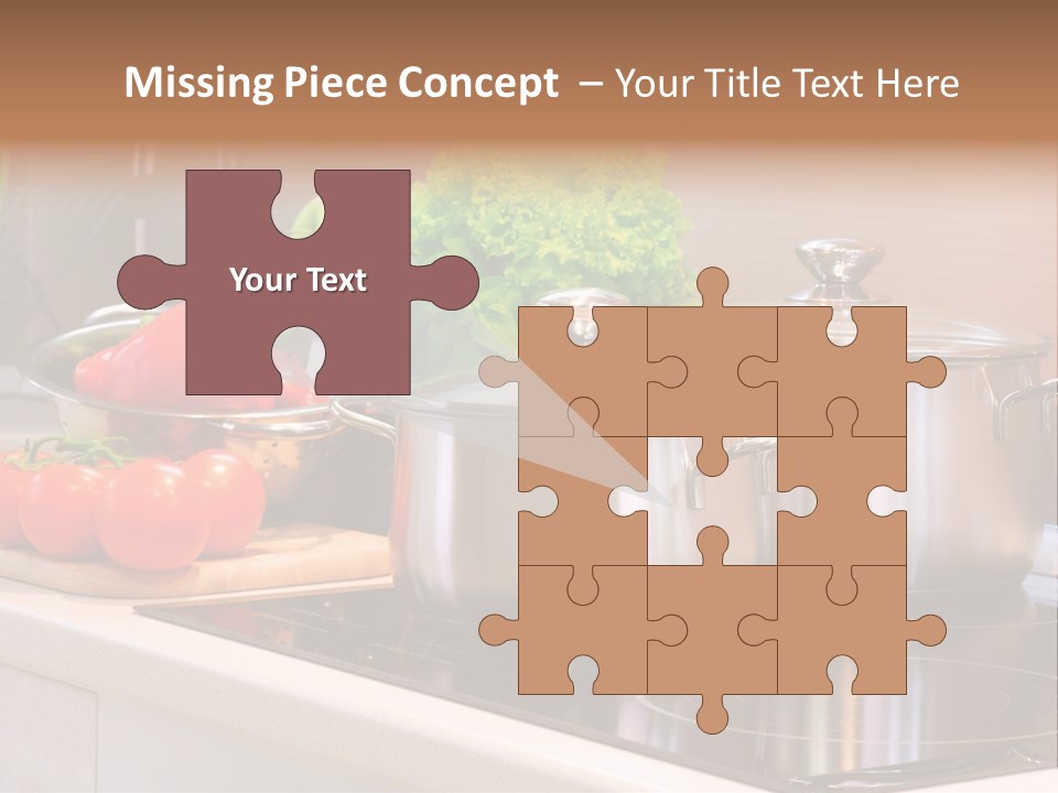 Healthy Plant Cooker PowerPoint Template