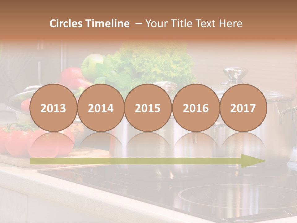 Healthy Plant Cooker PowerPoint Template