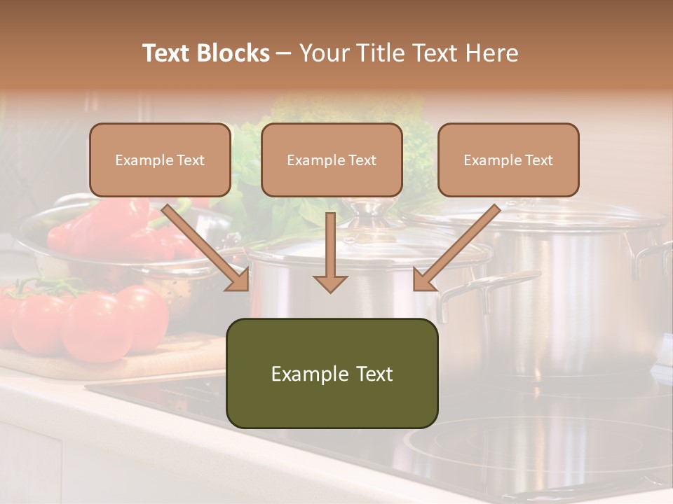 Healthy Plant Cooker PowerPoint Template