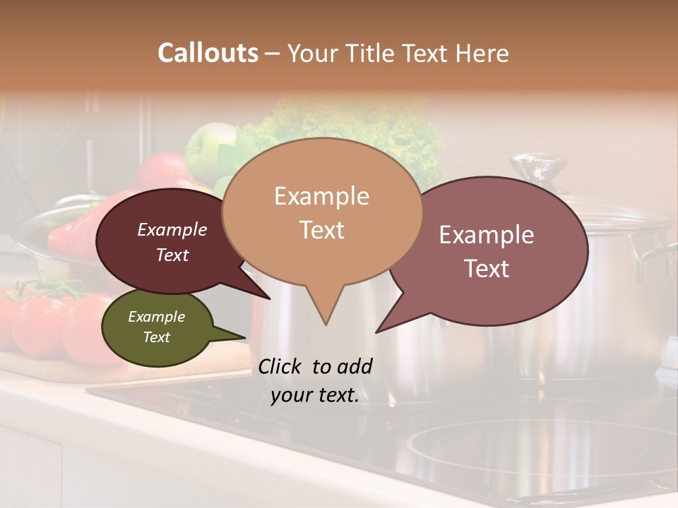Healthy Plant Cooker PowerPoint Template