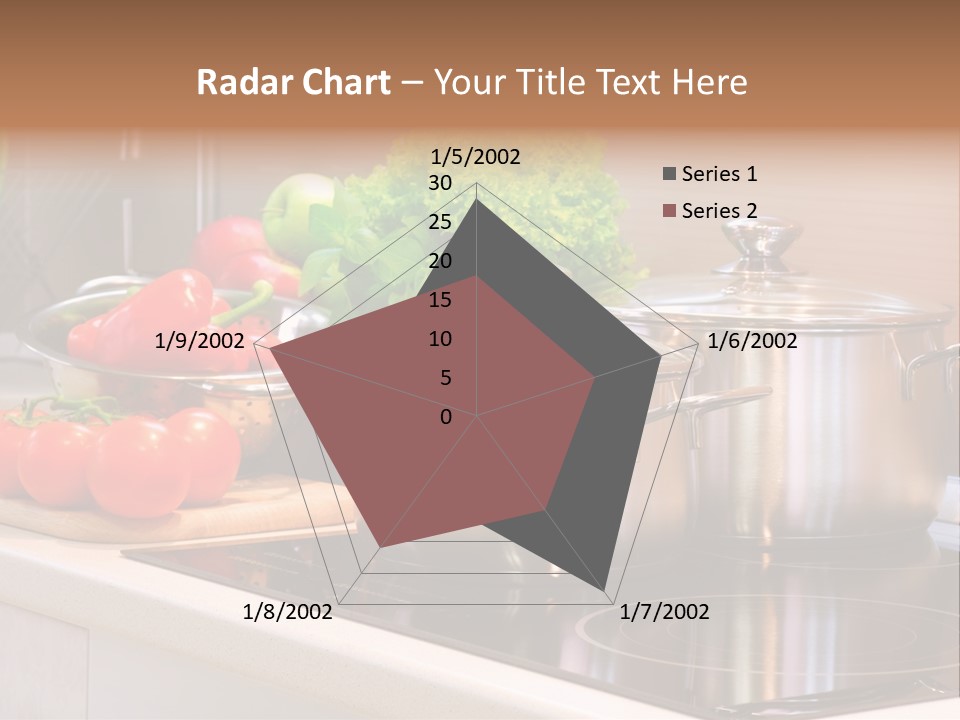Healthy Plant Cooker PowerPoint Template