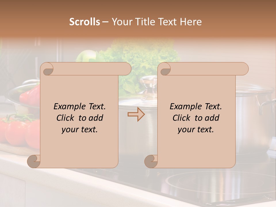 Healthy Plant Cooker PowerPoint Template