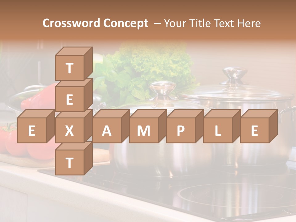Healthy Plant Cooker PowerPoint Template