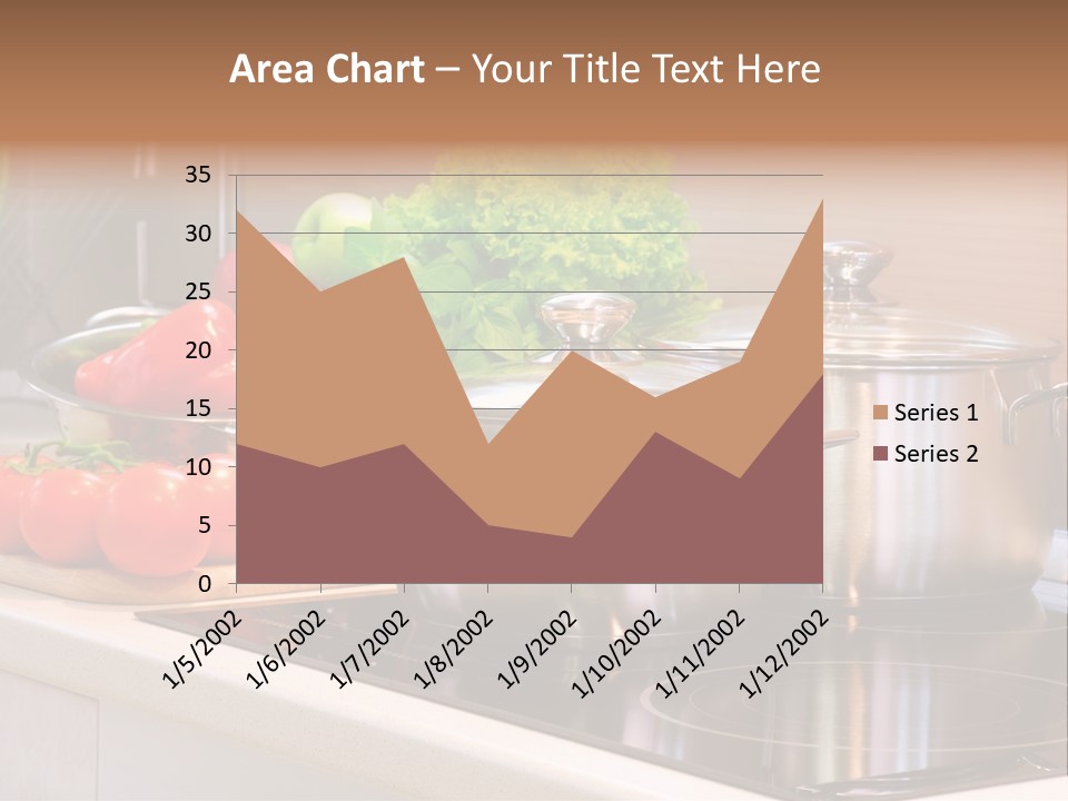 Healthy Plant Cooker PowerPoint Template