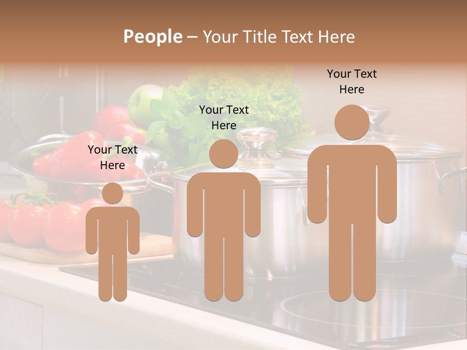 Healthy Plant Cooker PowerPoint Template