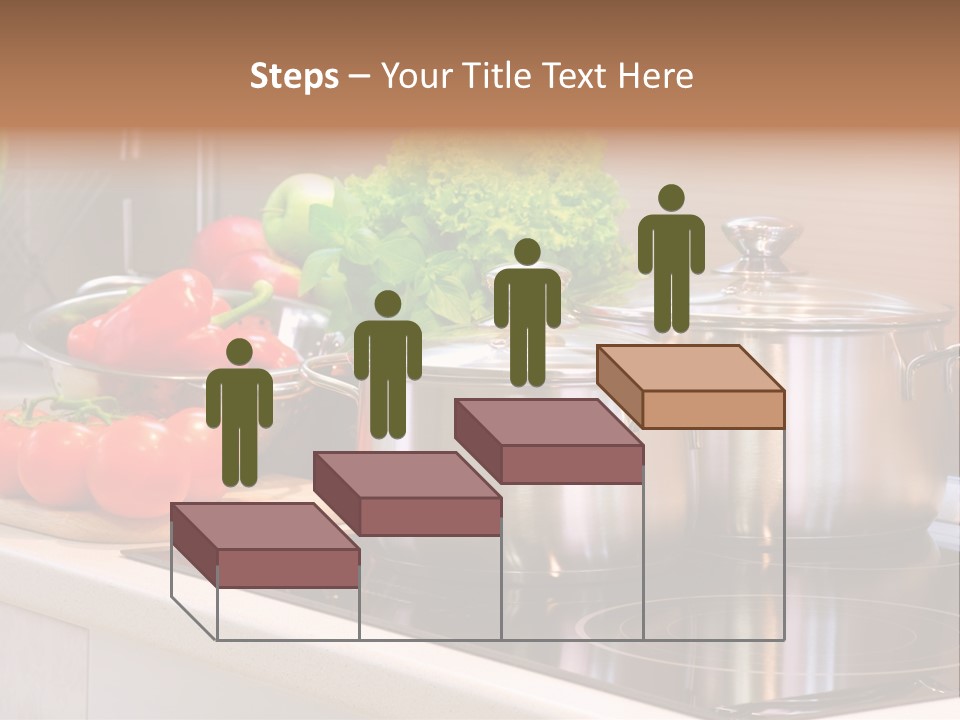 Healthy Plant Cooker PowerPoint Template