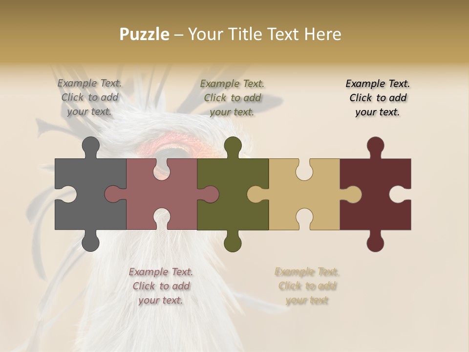 Sagittarius Eyes Outdoors PowerPoint Template