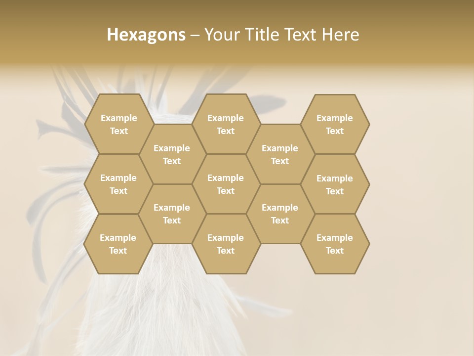 Sagittarius Eyes Outdoors PowerPoint Template