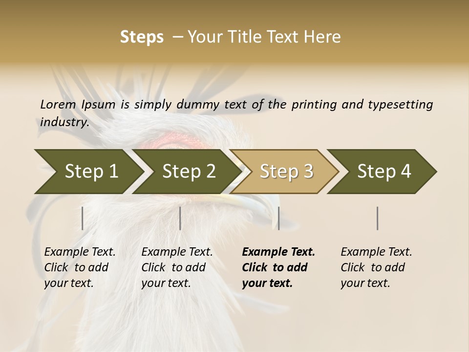 Sagittarius Eyes Outdoors PowerPoint Template