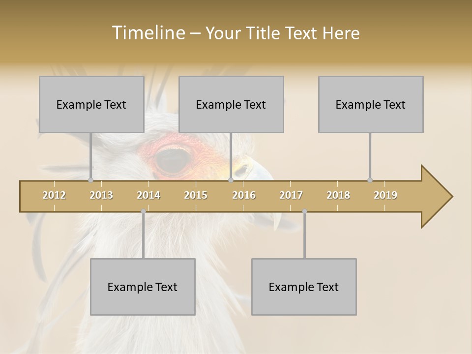 Sagittarius Eyes Outdoors PowerPoint Template