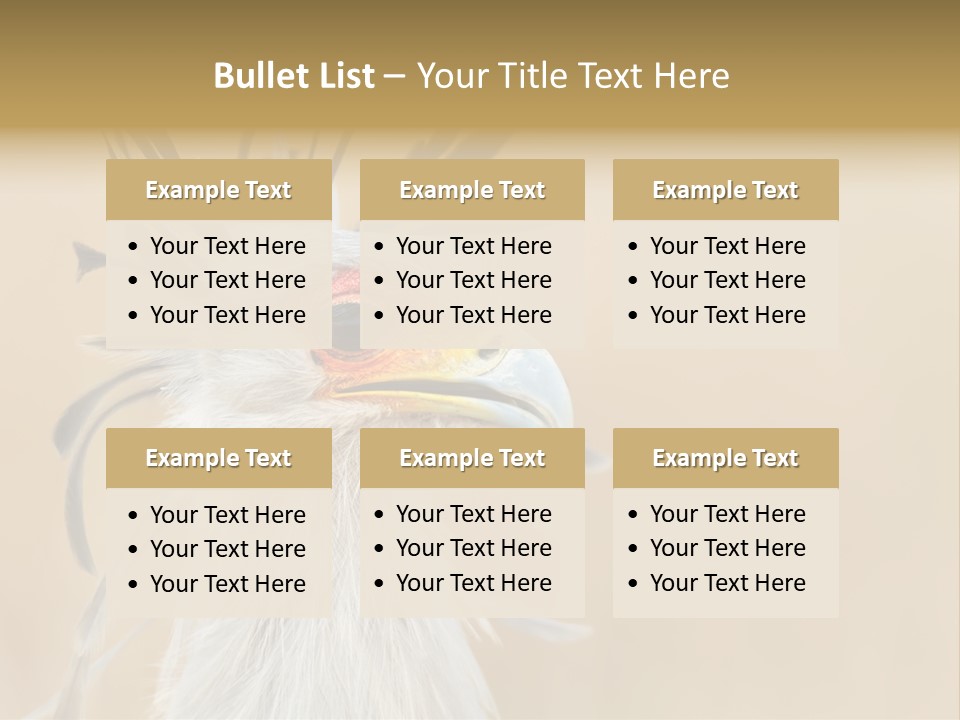 Sagittarius Eyes Outdoors PowerPoint Template