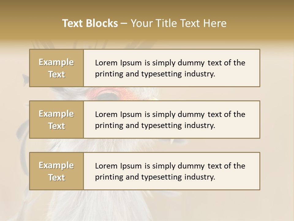 Sagittarius Eyes Outdoors PowerPoint Template