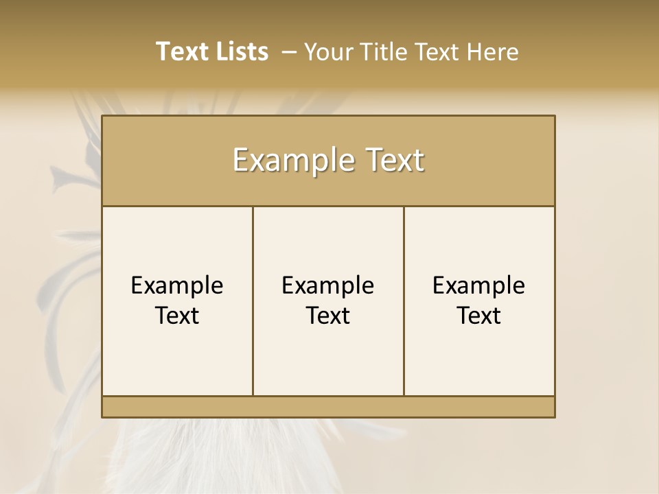Sagittarius Eyes Outdoors PowerPoint Template