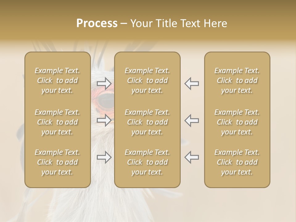 Sagittarius Eyes Outdoors PowerPoint Template
