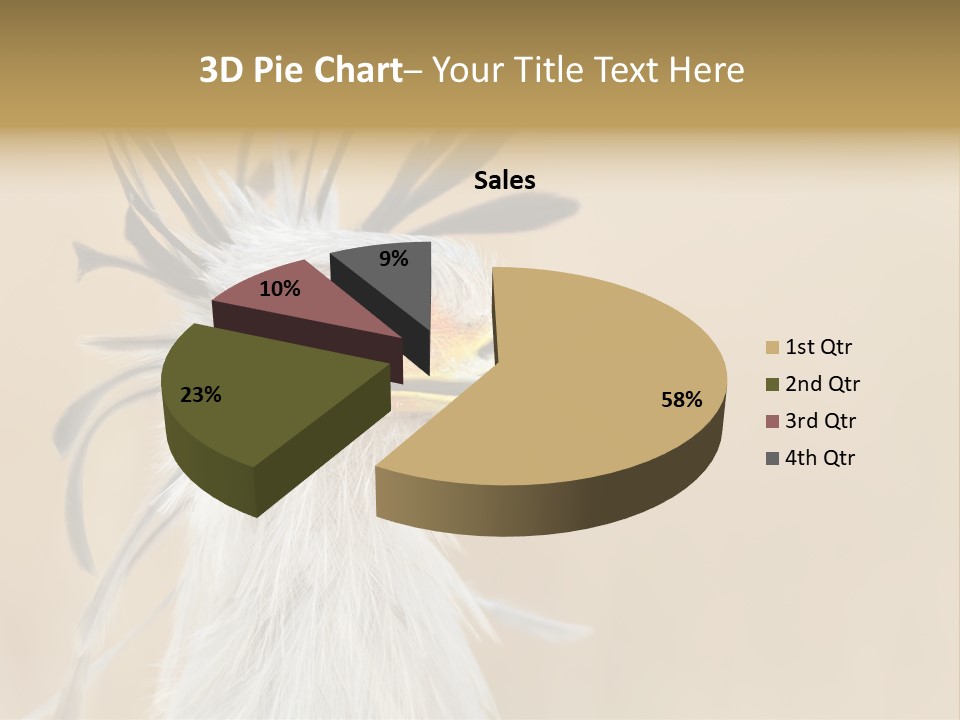 Sagittarius Eyes Outdoors PowerPoint Template