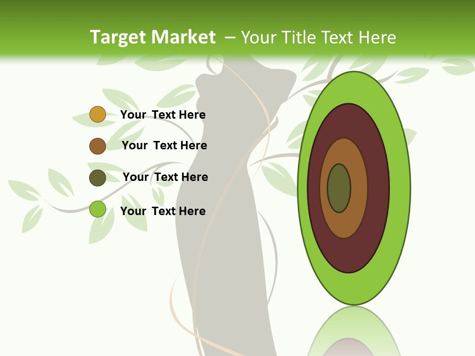 Branch Symbol Leaf PowerPoint Template