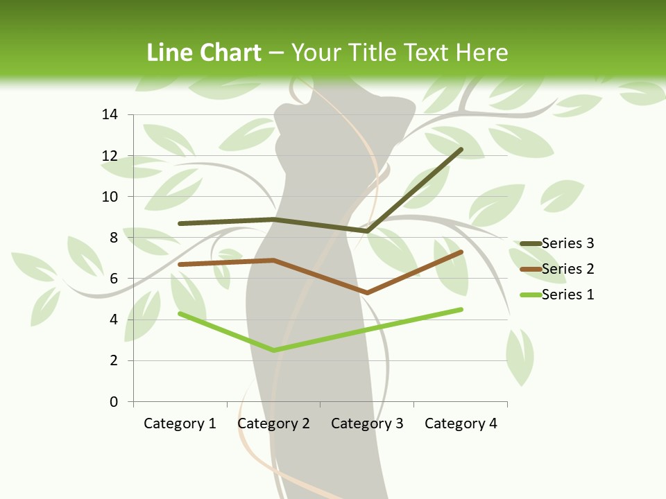 Branch Symbol Leaf PowerPoint Template