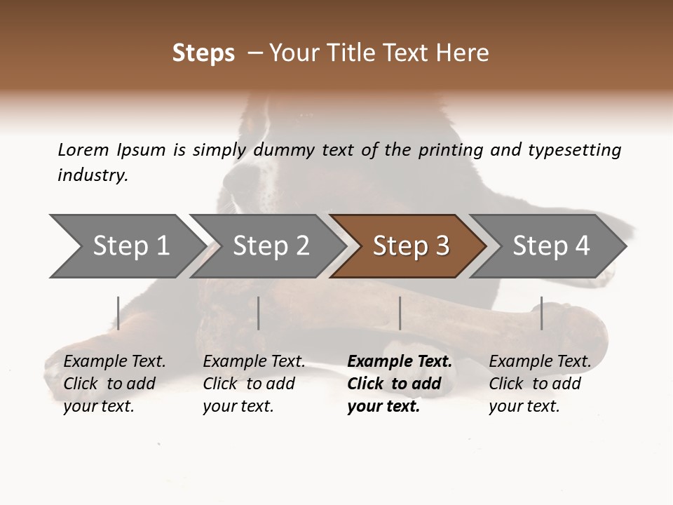 Space Purebred Mammal PowerPoint Template
