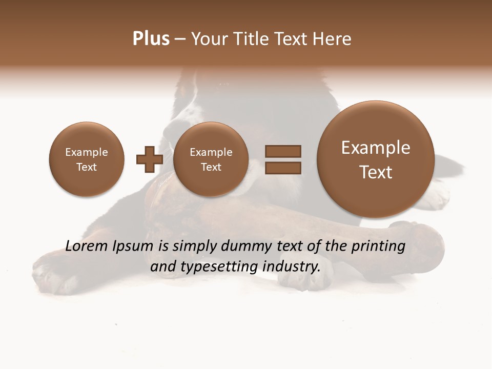 Space Purebred Mammal PowerPoint Template