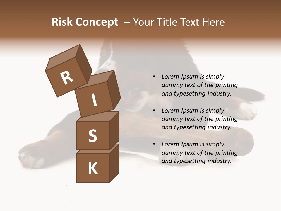 Space Purebred Mammal PowerPoint Template