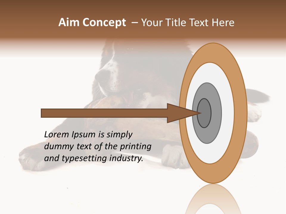 Space Purebred Mammal PowerPoint Template