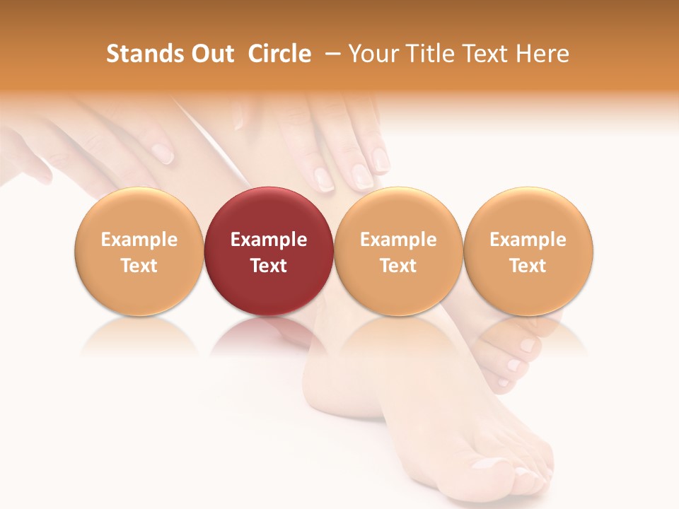 Legs Healthcare Wellness PowerPoint Template