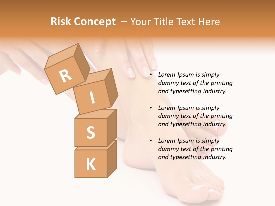 Legs Healthcare Wellness PowerPoint Template