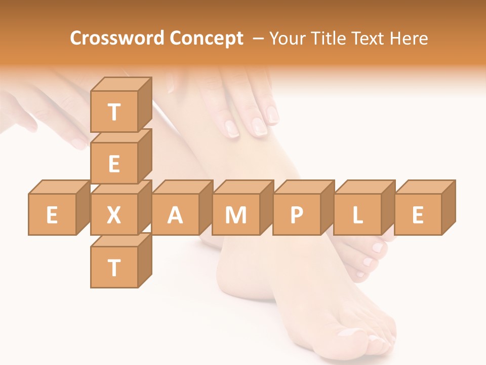 Legs Healthcare Wellness PowerPoint Template