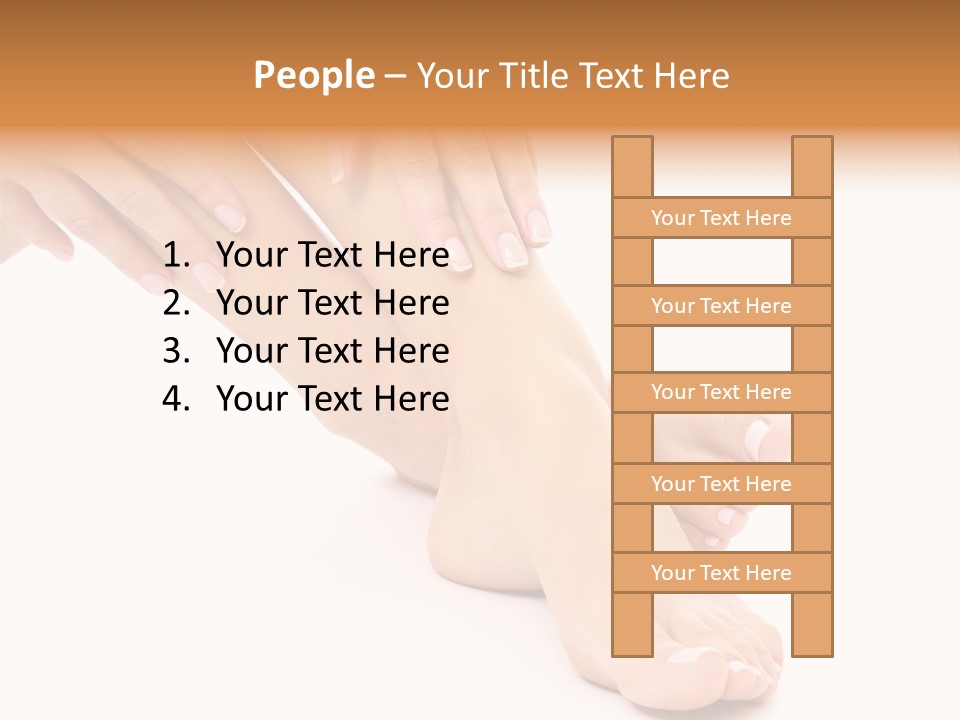 Legs Healthcare Wellness PowerPoint Template