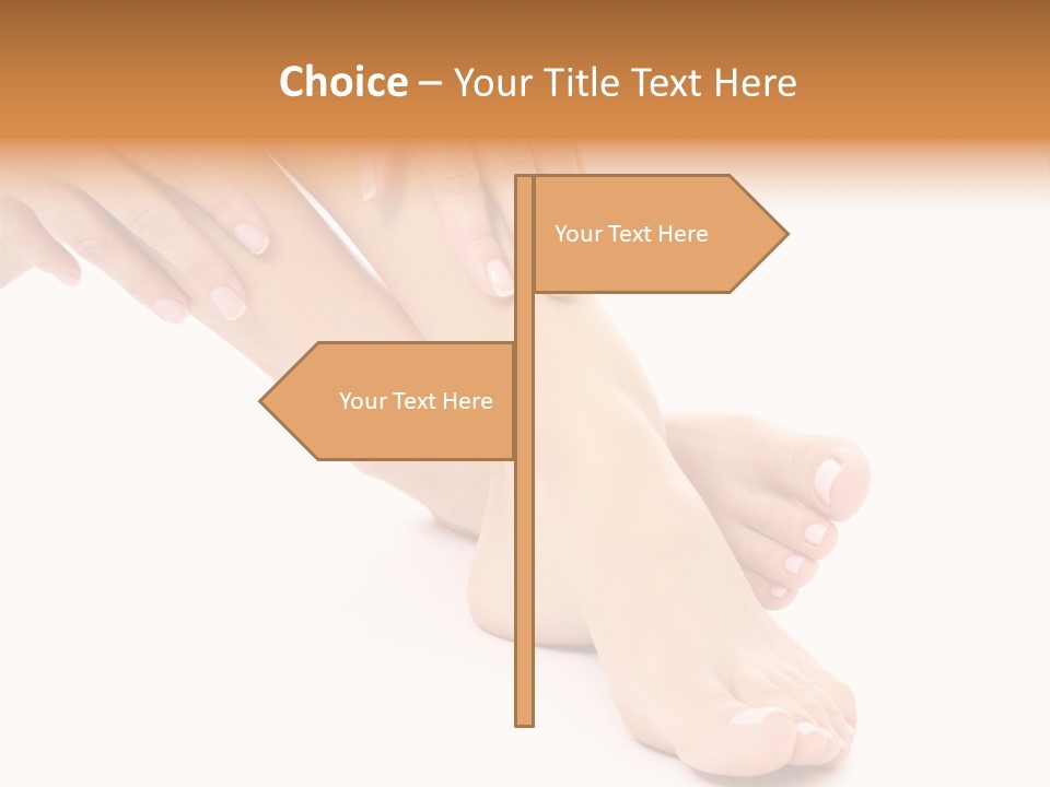 Legs Healthcare Wellness PowerPoint Template