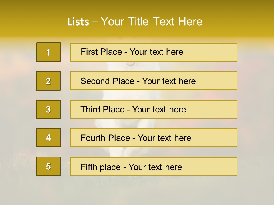 Race Swiss Head PowerPoint Template