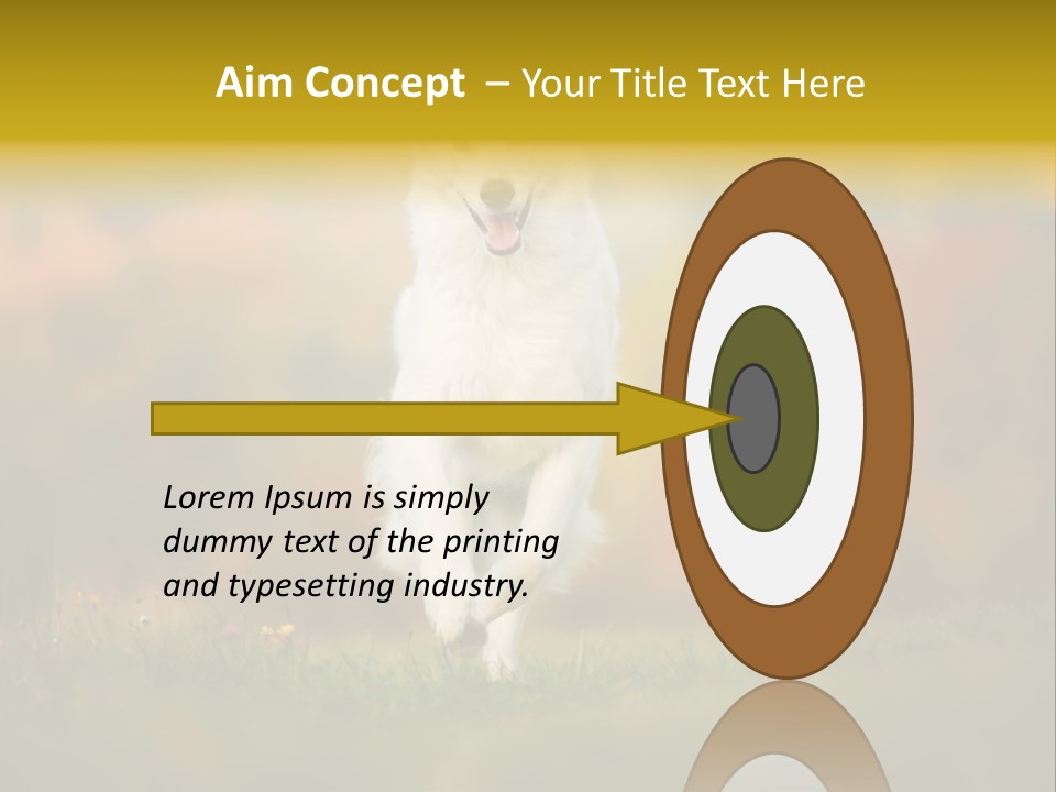 Race Swiss Head PowerPoint Template