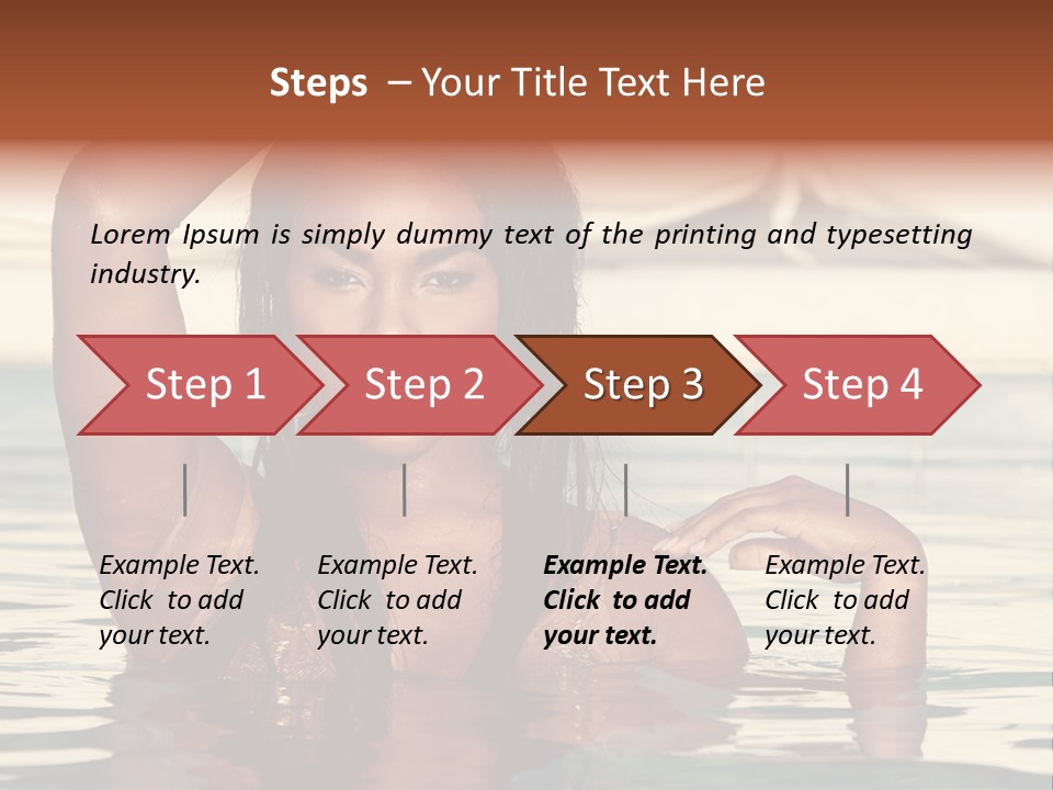 Beautiful Moody Sensual PowerPoint Template