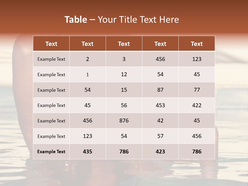Beautiful Moody Sensual PowerPoint Template