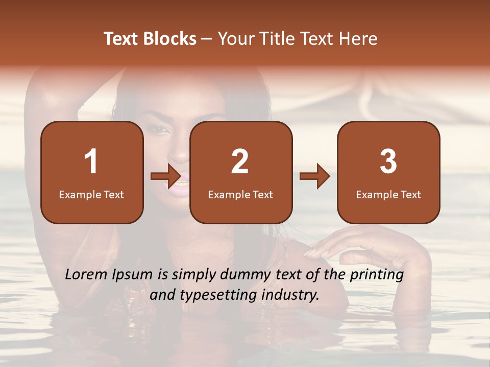 Beautiful Moody Sensual PowerPoint Template